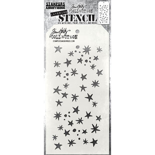 Tim Holtz Layering Stencil 4 1/8" x 8 1/2" Spellbound