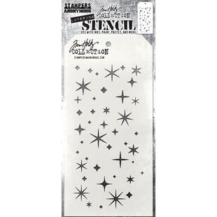 Tim Holtz Layering Stencil 4 1/8" x 8 1/2" Twinkle