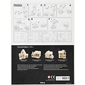 Creativ Company 3D Houten Constructie Set Huis Met Veranda 16x22cm