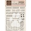 Stamperia Stamperia Clear stamp Create happiness Christmas Calendar monthly