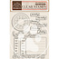 Stamperia Stamperia clear stamp Create happiness Christmas Weekly planner