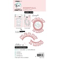 Studio Light Studio Light Creative Craftlab Essentials Wordz XL Cutting Die Merry X mas round