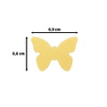 Vaessen Creative Vaessen Creative Figuurpons Vlinder 5 Mini 7x9mm
