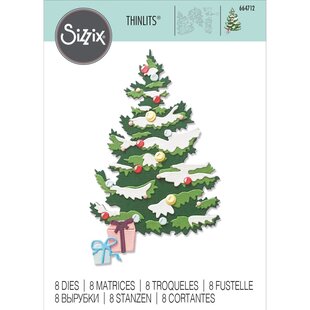 Sizzix Thinlits Die Set Layered Christmas Tree