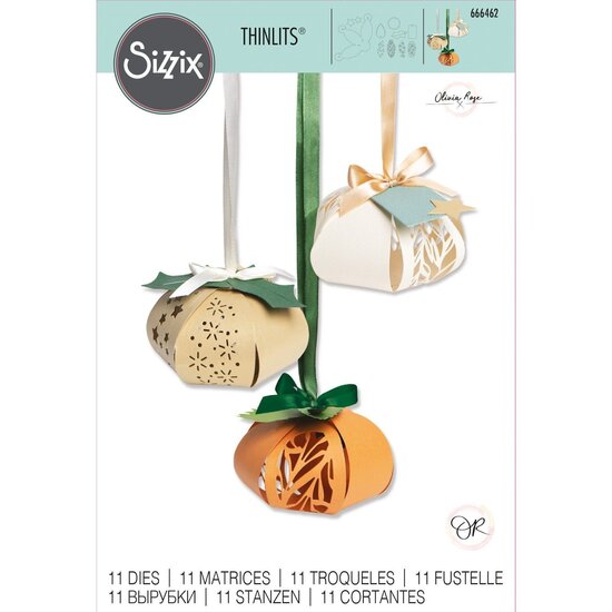 Sizzix Sizzix Thinlits Die Set 3D Lantern By Olivia Rose