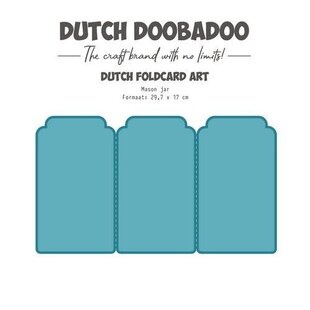 DDBD Dutch Card Art A4 Mason Jar