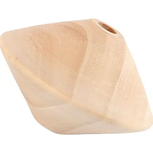 Houten kralen discus d:63mm, gat 8mm 3st