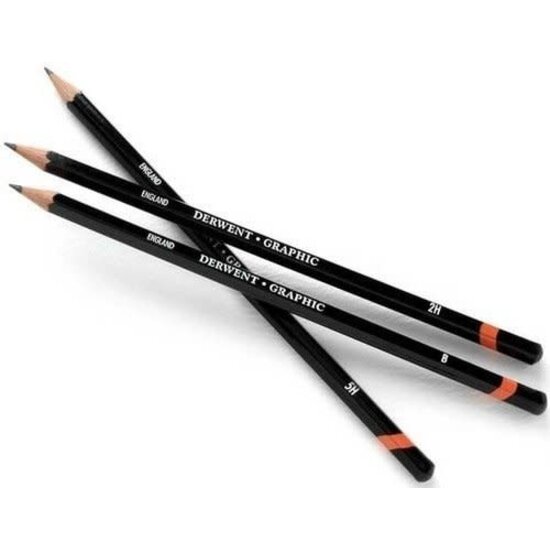 Derwent Derwent teken-/schetspotlood Graphic Pencil Graphite F