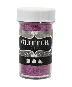 Glitter pot 20gr. Roze