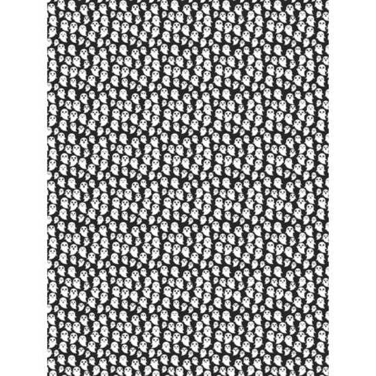 Decopatch Vel Decopatch Papier Patroon Spookjes Zwart/Wit