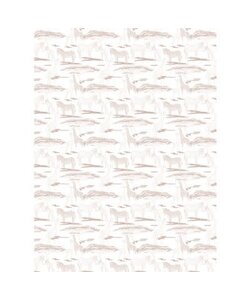 Vel Decopatch Papier Patroon Safari Wit/Bruin