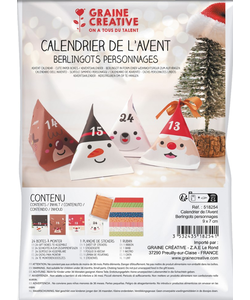 Graine Creative Adventkalender Set Kerstfiguren