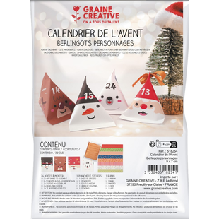 Graine Creative Adventkalender Set Kerstfiguren