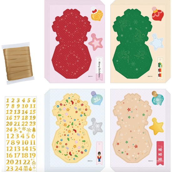 Graine Creative Graine Creative Adventkalender Set Sterren