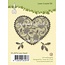 Leane Creatief Leane Creatief Clear Stamp Lace Heart