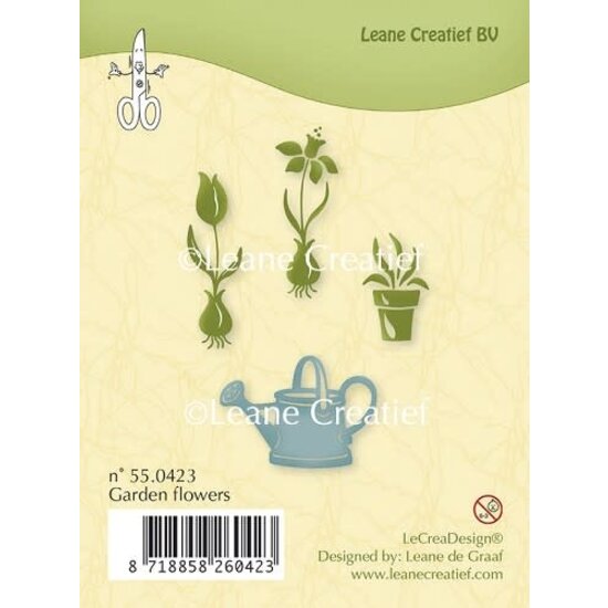 Leane Creatief Leane Creatief Clear Stamp Garden Flowers