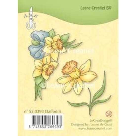 Leane Creatief Leane Creatief Clear Stamp Daffodils Creaflex