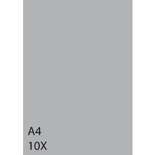 Cutting sheet A4 125mu Whitaxx polyester 10 vel