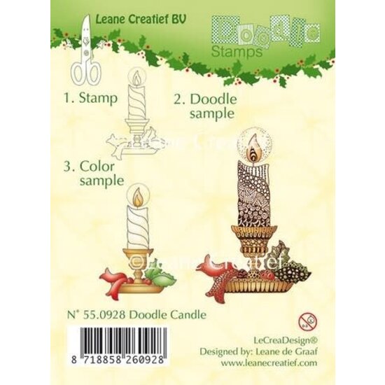 Leane Creatief Leane Creatief Clear Stamp Candle