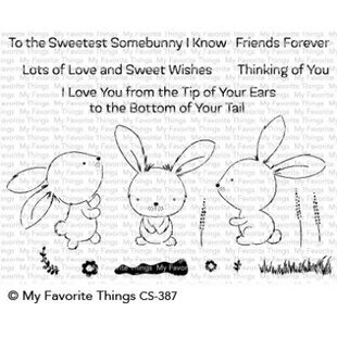 My Favorite Things Clear Stamp Sweetest Some bunny