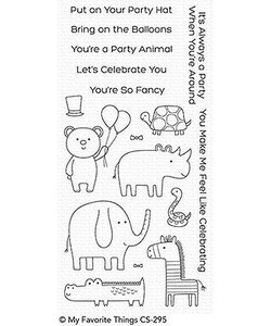 My Favorite Things Clear Stamp Safari Party
