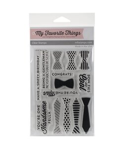 My Favorite Things Clear Stamp Terrific Ties