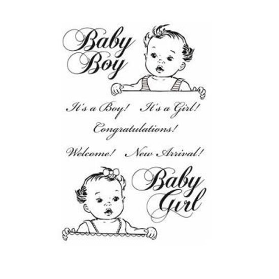 Kaisercraft KaiserCraft Clear Stamp Bundle of Joy