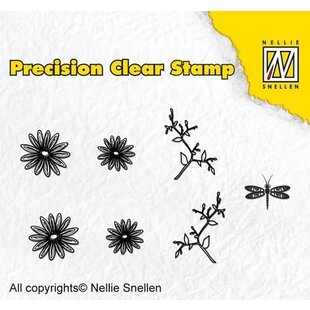 Nellie Snellen Precision Clear Stamp Margriet
