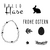 Dini Design Stempel Pasen Duits