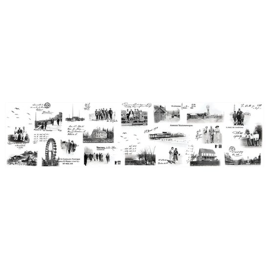 Tim Holtz Tim Holtz Collage Paper 6" 6 yards Photographic