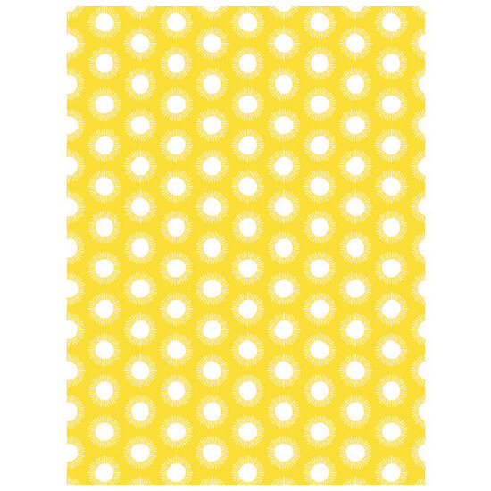 Decopatch Vel Decopatch Papier Patroon Zon Geel