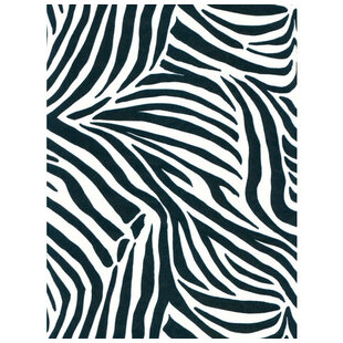 Vel Decopatch Papier Patroon Zebra Zwart/Wit