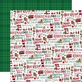 Carta Bella Echo Park 12x12 Inch Collection Kit 12 double sided sheets 1 sticker sheet Christmas Cheer