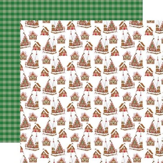 Carta Bella Echo Park 12x12 Inch Collection Kit 12 double sided sheets 1 sticker sheet Christmas Cheer