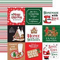 Carta Bella Echo Park 12x12 Inch Collection Kit 12 double sided sheets 1 sticker sheet Christmas Cheer