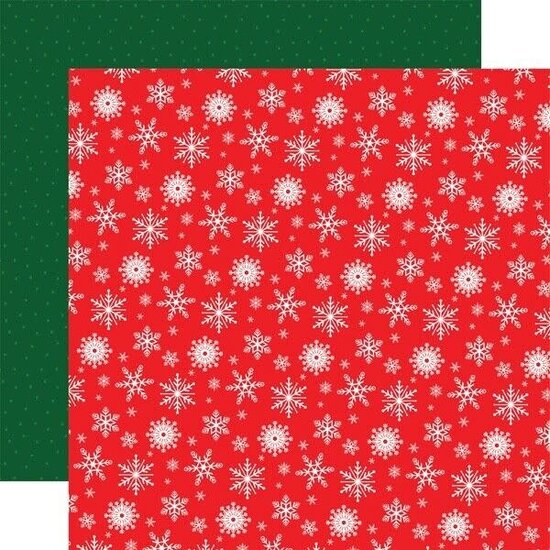 Carta Bella Echo Park 12x12 Inch Collection Kit 12 double sided sheets 1 sticker sheet Christmas Cheer