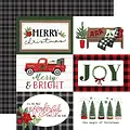 Carta Bella Echo Park 12x12 Inch Collection Kit 12 double sided sheets 1 sticker sheet Home for Christmas