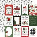 Carta Bella Echo Park 12x12 Inch Collection Kit 12 double sided sheets 1 sticker sheet Home for Christmas