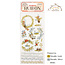 Stamperia Stamperia Rub-On 4x8,5 Inch Create Happiness Christmas Garlands 1 vel