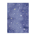 Stamperia Stamperia Rice Paper A6 Backgrounds All Around Christmas  8pcs.