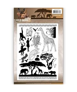 Amy Design Clear Stamp Wild Animals