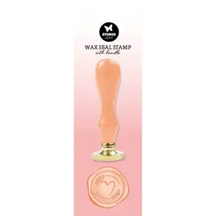 Studio Light Wax Stamp with Handle Essentials Tools Nr.09 Peach Heart