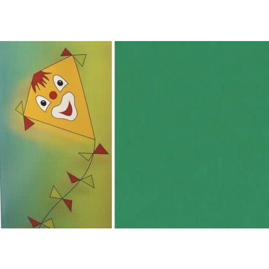 Folia Folia Vliegerpapier donker groen 70x100cm