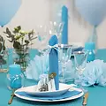 Creotime Pompon, licht turquoise/baby blauw 20x24x30cm 3 s
