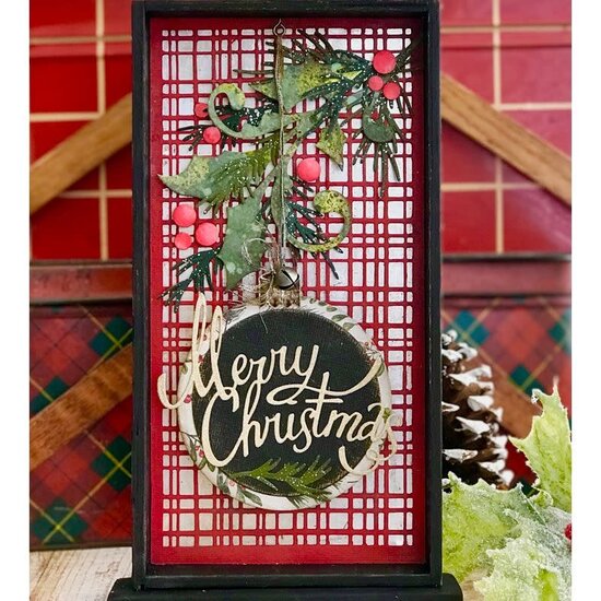 Tim Holtz Sizzix Bigz Die Tim Holtz Seasonal Scroll