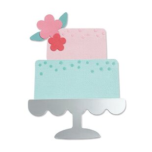 Sizzix Bigz Die Alexis Trimble Celebration Cake