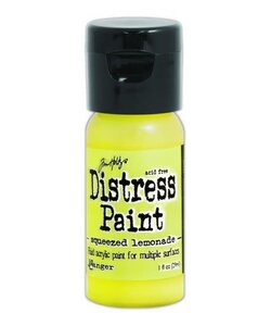 Ranger Tim Holtz Distress Paint Flip Cap 29ml. Squeezed Lemonade