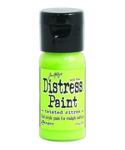 Ranger Tim Holtz Distress Paint Flip Cap 29ml. Twisted Citron