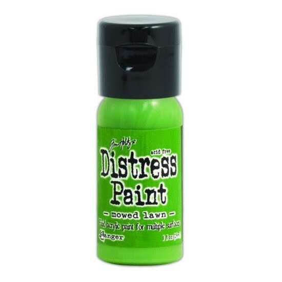 Tim Holtz Ranger Tim Holtz Distress Paint Flip Cap 29ml. Mowed Lawn
