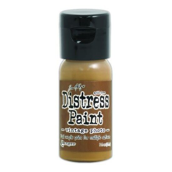Tim Holtz Ranger Tim Holtz Distress Paint Flip Cap 29ml. Vintage Photo